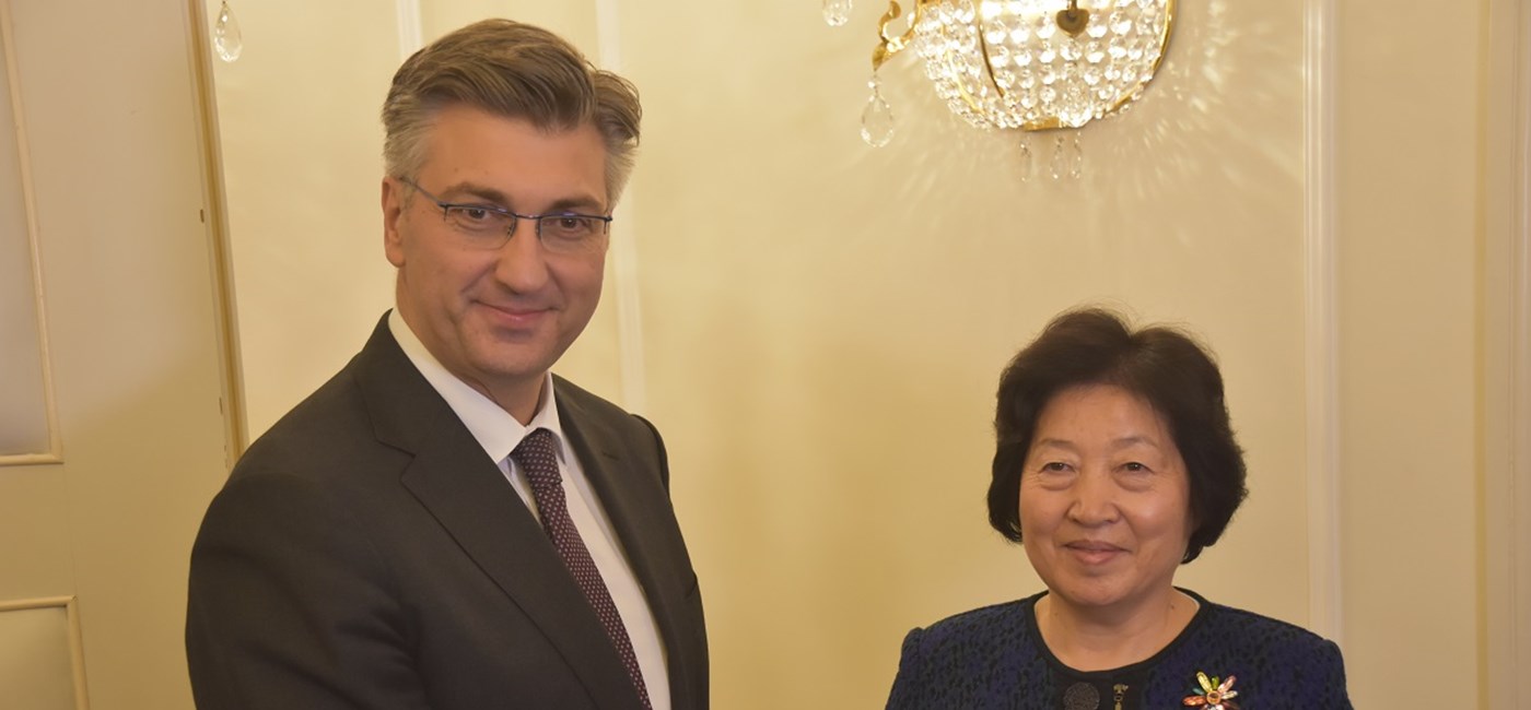 Intenziviramo političku i gospodarsku suradnju  između Hrvatske i Kine